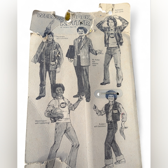 Welcome Back Kotter Arnold Horshack 9" Figure Mattel - Picture 4 of 5